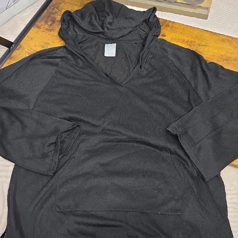 Kona Sol Women's Hooded Terry Cloth Swim Cover-Up - Picture 5 of 7